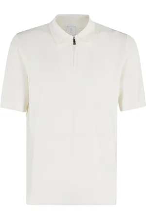 ELEVENTY White Cotton Polo Shirt