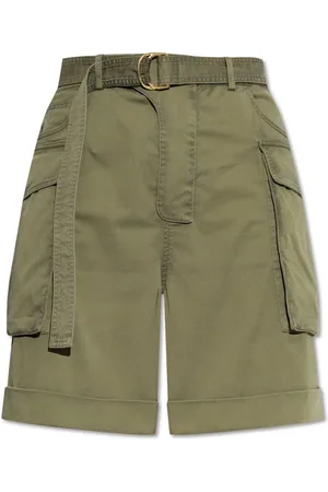 Balmain Turn-up Hem Cargo Shorts