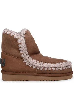 Mou Eskimo 18 Glitter Logo Slip-on Ankle Boots