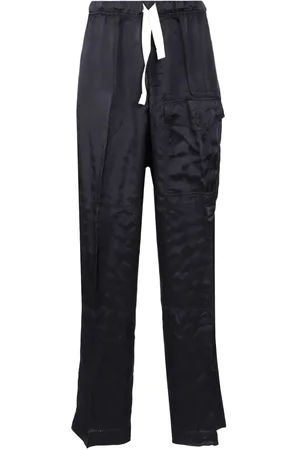 DRIES VAN NOTEN Viscose Drawstring Pants