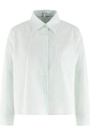 Loewe Trapeze Striped Button-up Shirt