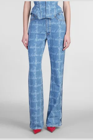 Vivienne Westwood Ray Jeans In Blue Cotton