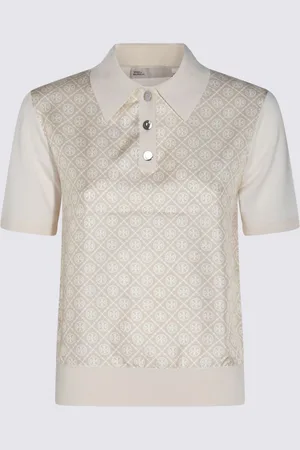 Tory Burch Silk Polo Shirt