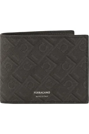 Salvatore Ferragamo Gancini Pattern Leather Wallet