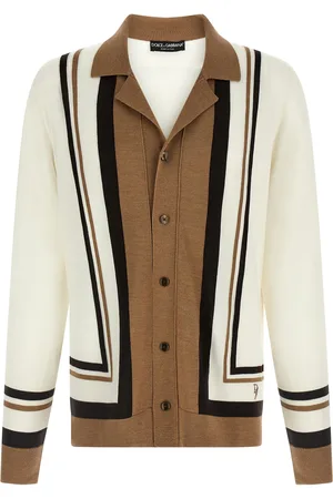 Dolce & Gabbana Logo Embroidery Cardigan