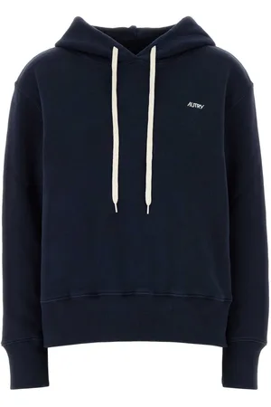 Autry Navy Blue Cotton Main Wom Sweatshirt