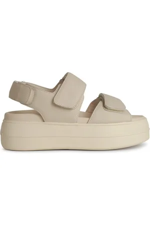 Hogan H680 Black Leather Sandals