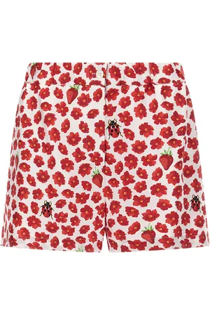 VERSACE Strawberry Garden Shorts