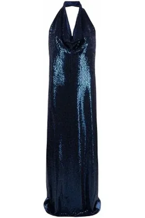 BLANCA Sequin-embellished Long Dress