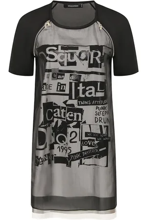 Dsquared2 Silk Printed Mini Dress