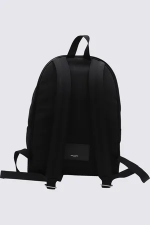 Saint Laurent Black Backpacks