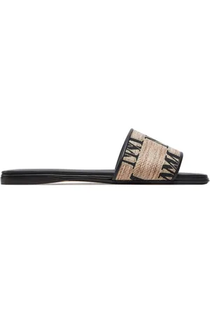 Max Mara Logoslide Flat Sandals