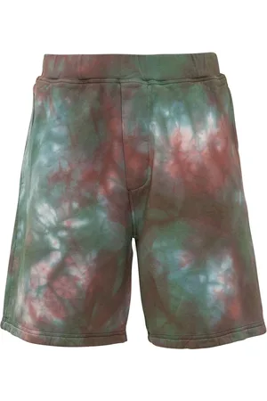 Dsquared2 Cotton Tie-dye Shorts