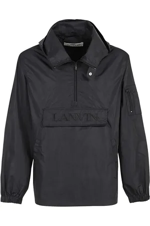 Lanvin Logo Hooded Windbreaker