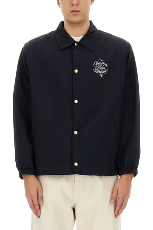 Drôle de Monsieur Vignes Slogan Print Jacket