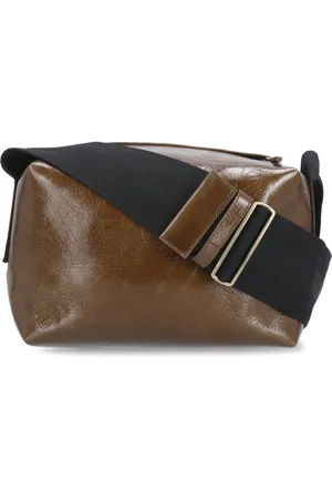 UMA WANG Square Shoulder Bag In Leather