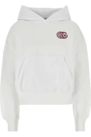Gucci White Cotton Sweatshirt
