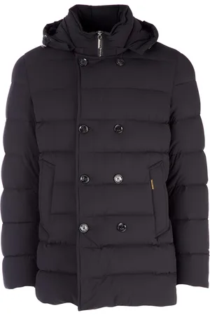 MOORER Black Nylon Blend Florio Down Jacket