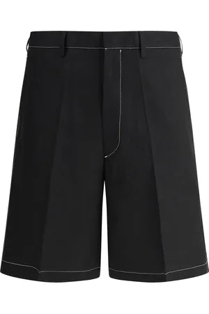 Prada Contrast Stitching Shorts