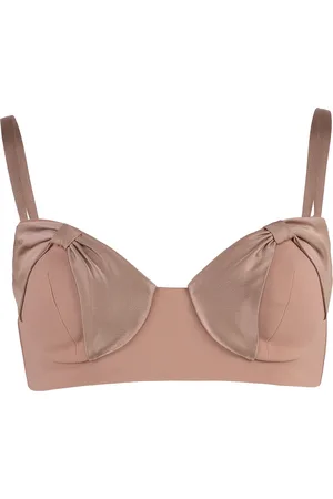 Elisabetta Franchi Tie Details Crêpe Top