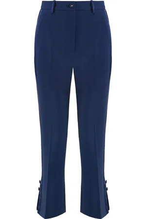 Elisabetta Franchi Cropped Flared Trousers