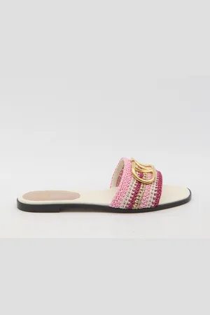 VALENTINO GARAVANI Vlogo Signature Slide Sandals