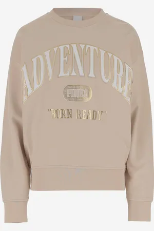 Pinko Cotton Sweatshirt With Logo
