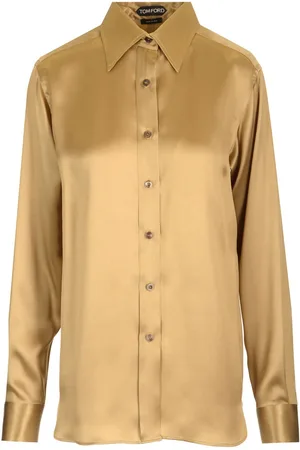 Tom Ford Flowing Silk Charmeuse Shirt