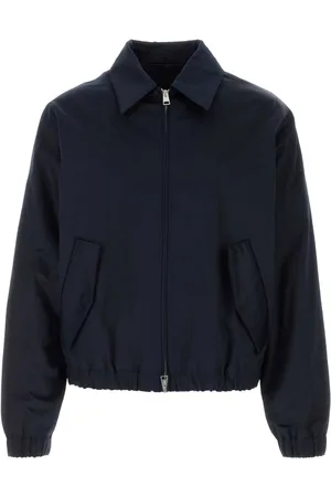 Ami Dark Blue Cotton Jacket