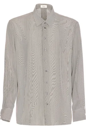 Saint Laurent Striped Silk Shirt