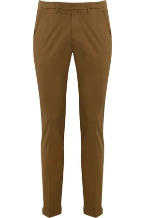 BRIGLIA Cotton Stretch Trousers