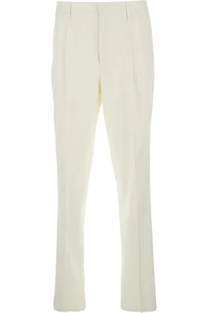 LARDINI Tailored Trousers With Double Pence In Virgin Wool Man