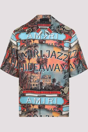 AMIRI Jazz Hideway Camp Shirt