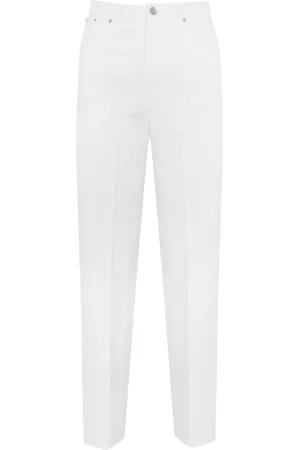 Dondup Bessie Loose Trousers In Bull Cotton