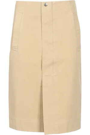 Burberry Cotton Midi Skirt