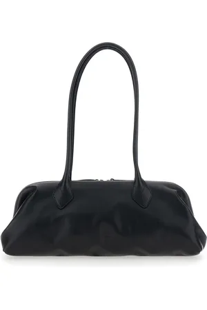 Serafini Marla Shoulder Bag With Two Long Handles In Leather Woman