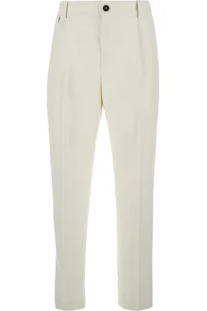 Jacquemus Pants With Button Closure In Cotton Man