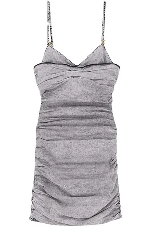 Elisabetta Franchi Denim Mini Dress