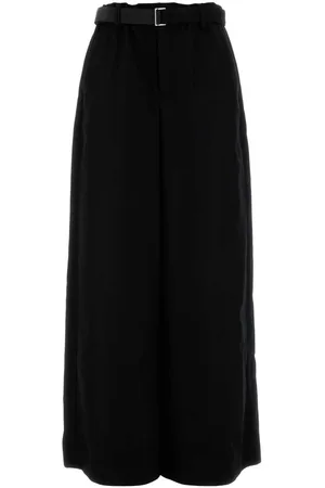 SACAI Wool Wide-leg Pant