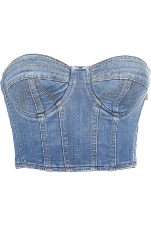 Elisabetta Franchi Denim Top
