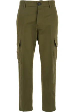 PT Torino Pants With Cargo Pockets In Cotton And Linen Blend Woman