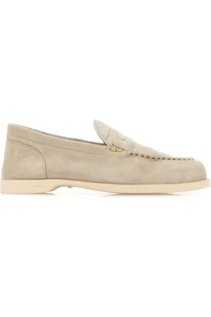 JOHN LOBB Suede Pace Loafers