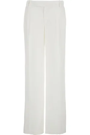 FEDERICA TOSI Palazzo Pants With Pences On The Front In Viscose Woman