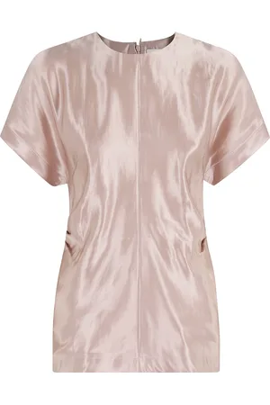 Loulou Studio Fitted Short Sleeved Blouse