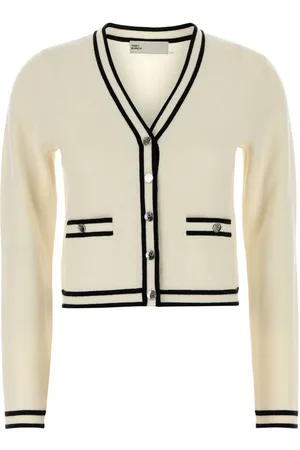 Tory Burch Stretch Wool Blend Kendra Cardigan