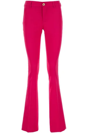 PT Torino Fuchsia Stretch Viscose Elsa Pant