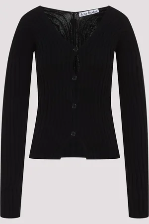 Acne Studios Ribbed Cotton Cardigan