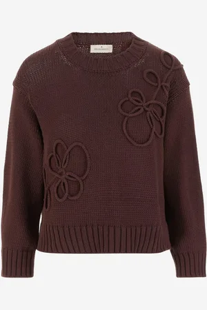 BRUNO MANETTI Cotton Blend Pullover With Embroidery