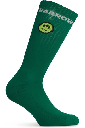 BARROW Green Cotton Blend Socks