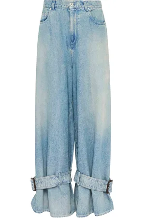 J.W.Anderson J. W. Anderson Jeans With Buckle On The Hem